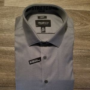 Mens long sleeve dress shirt